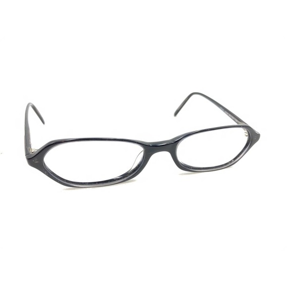 Prada VPR 04E 2AJ-1O1 Black Silver Eyeglasses Frames 50-18 135 Italy Designer - Picture 1 of 12